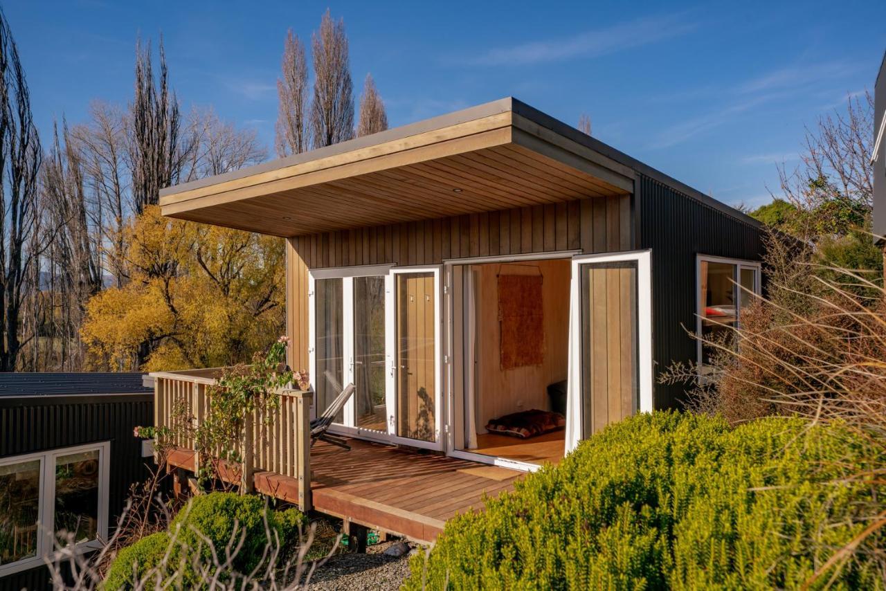 Villa Lagoon Huts - Albert Town Holiday Unit Wanaka Exterior foto